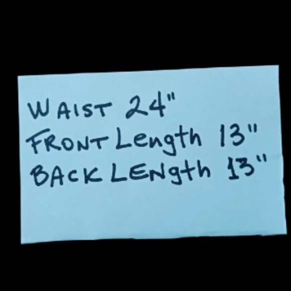 Carmar Denim Mini Skirt Size 25 -W24" Los Angeles Medium Wash Jean Raw Hem Blue - Picture 9 of 9